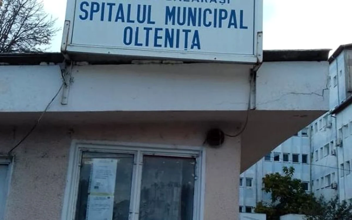 Spitalul din Olteniţa este spital-suport COVID-19 FOTO Facebook/ Irina Marina Banu