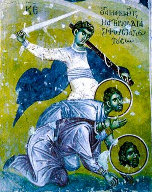 Martiriul Sfinţilor Marcian şi Martiriedoxologia.ro