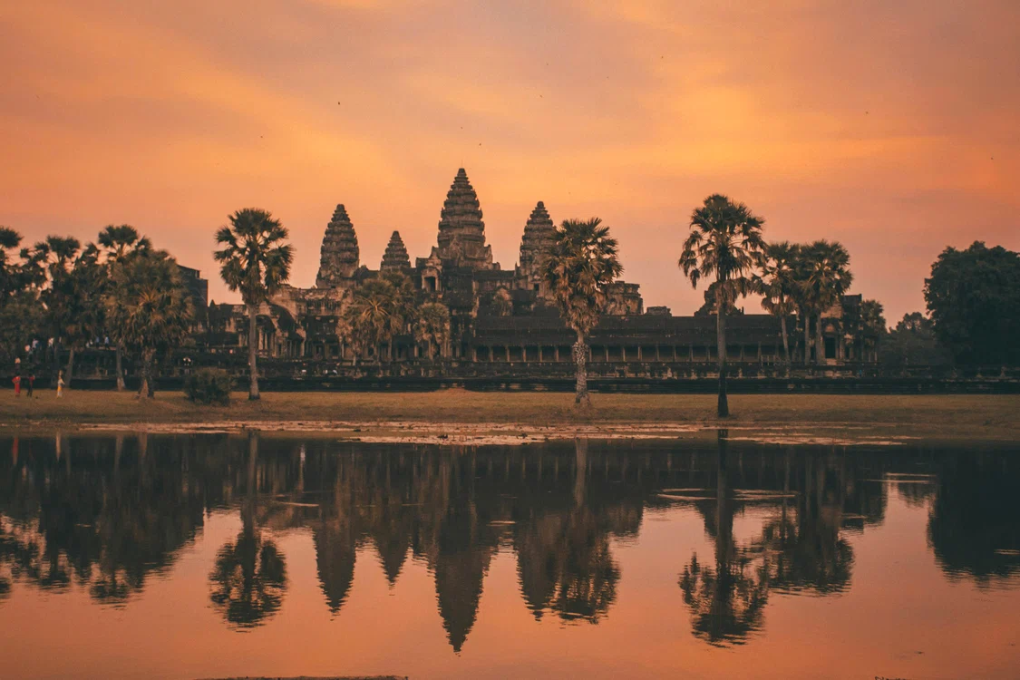 Templul Angkor Wat este faimos în întreaga lume