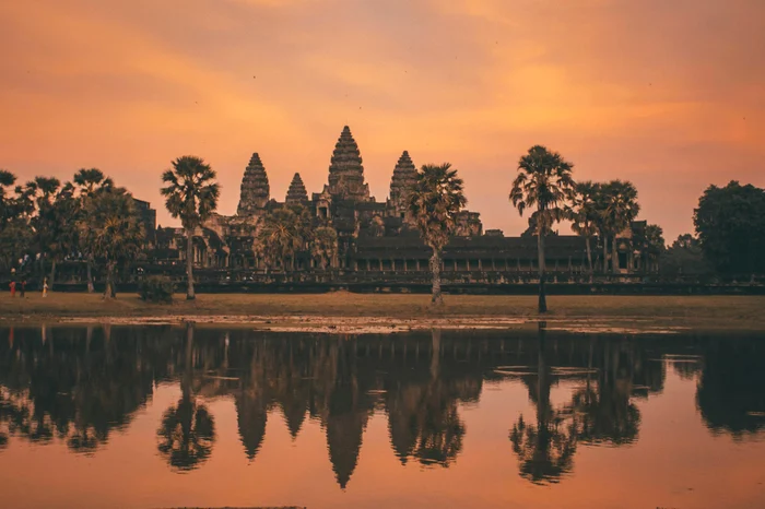 Templul Angkor Wat este faimos în întreaga lume