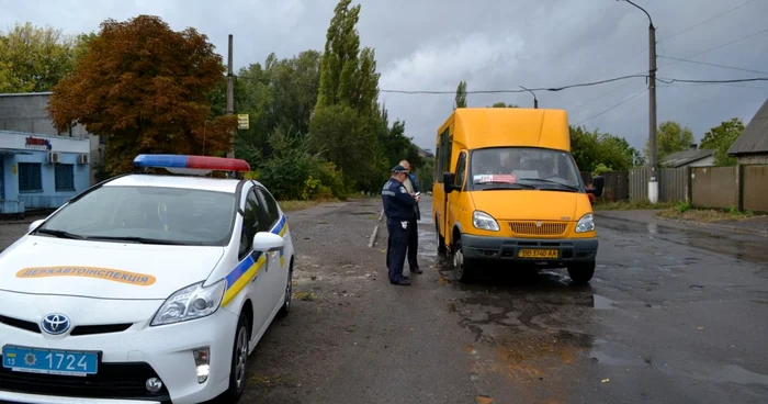 Poliţist Rutier din Ucraina FOTO: lygai.lg.ua