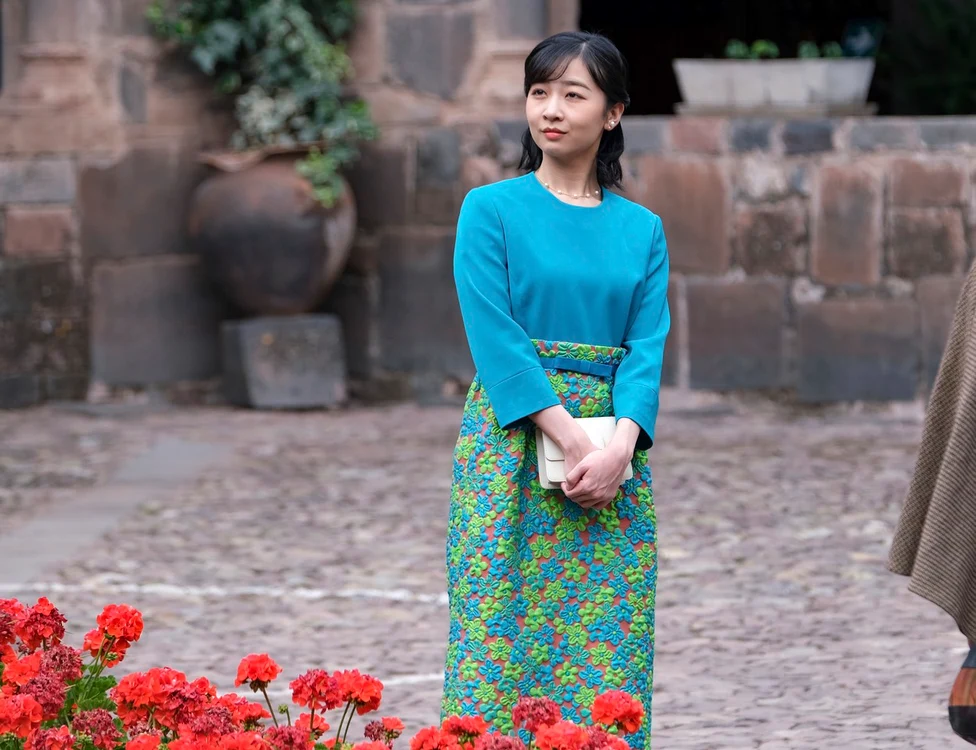 Prințesa Kako a Japoniei respiră puțin din aerul libertății în deplasarea sa în Peru.FOTO:Profimedia