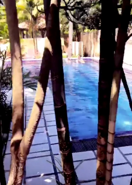 Concurenţii Asia Express se pot relaxa la piscină înainte de începerea filmărilor