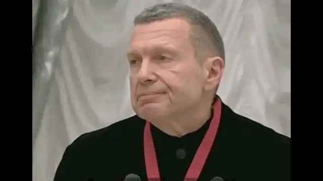 Moment penibil la Kremlin: Propagandistului Soloviov i-au dat lacrimile în fața lui Putin. „Omule, ai fost creat pentru război”