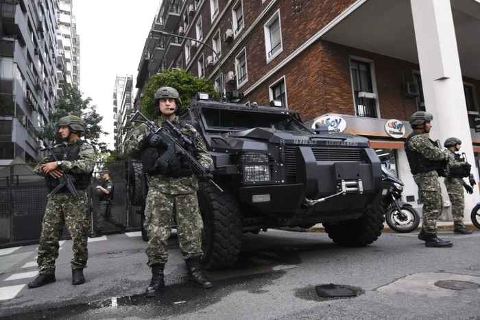 Dispozitiv de securitate mobilizat la Buenos Aires cu ocazia G20 FOTO EPA-EFE