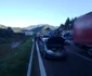 Accident rutier pe Valea Oltului în Cornet - Vâlcea cu trei autoturisme cinci persoane implicate şi un copil de 10 ani rănit Foto Adevărul