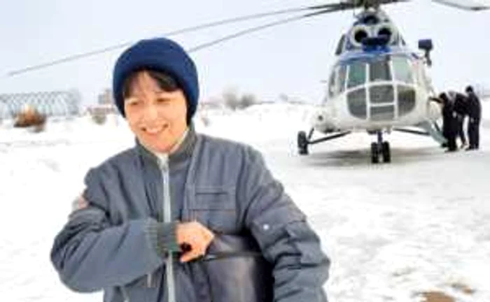 Matilda Marin, pilot de elicopter, este fericită atunci când reuşeşte să salveze vieţile oamenilor aflaţi în situaţii disperate