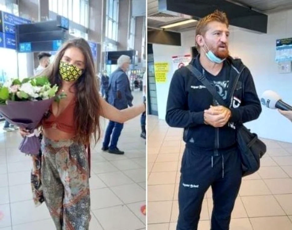 Mellina şi Moroşanu s-au întors din Republica Dominicană. FOTO: Kanal D