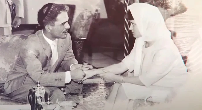 Povestea de film a Prințesei Muna, secretara care a devenit prințesă / foto: captură video