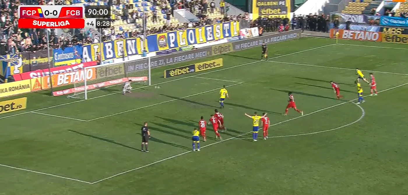 Final neașteptat al meciului Petrolul Ploieşti- FC Botoşani FOTO Captură YouTube