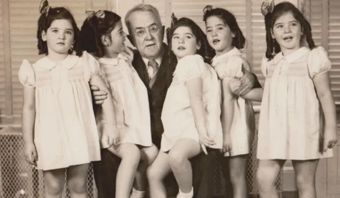 Surorile Dionne / Foto: Pinterest