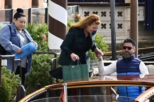 Sarah Ferguson, Ducesa de York, la nuntă în Veneția