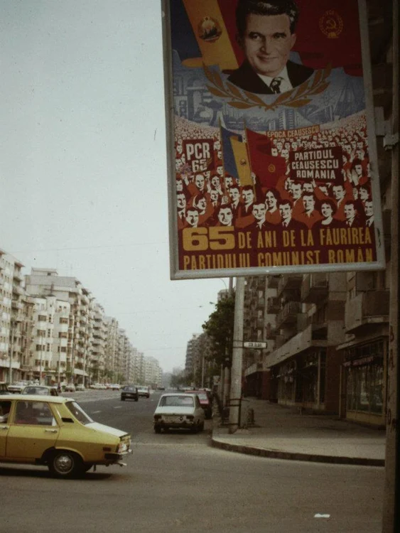 România în anii '80. Sursa: Wikipedia.