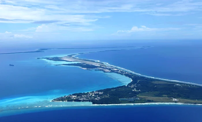 Insula Diego Garcia  este situată în arhipelagul Chagos. FOTO Shutterstock
