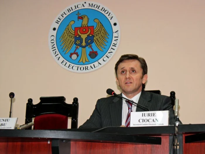 Iurie Ciocan, preşedintele Comisiei Electorale Centrale FOTO: cec.md