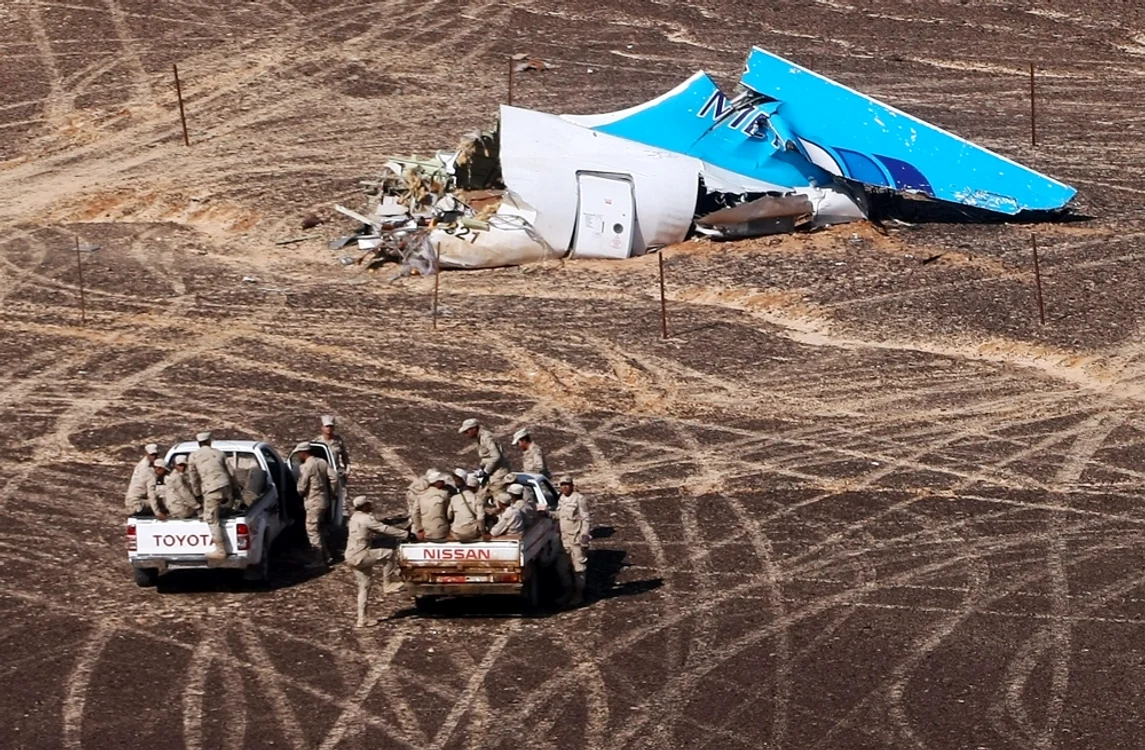 Avionul s-a prăbuşit în peninsula Sinai la 23 de minute după ce a decolat