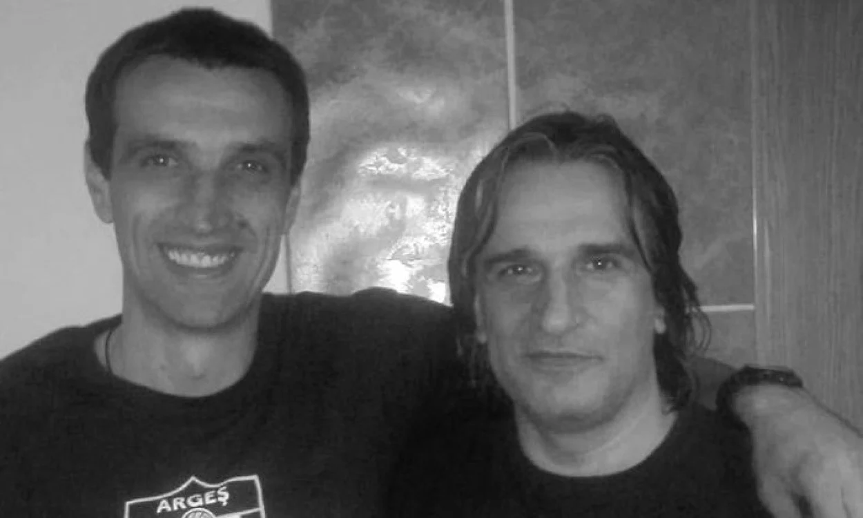 Bogdan Argeş Vintilă, alături de Cornel Cristescu (dreapta)