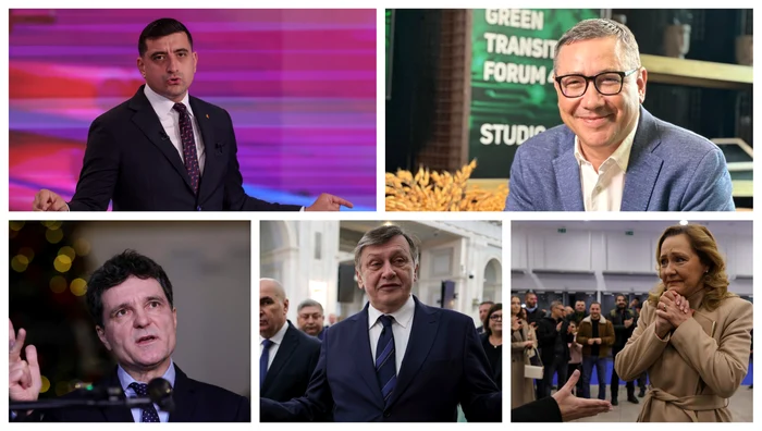 Principalii candidați la alegerile prezidențiale. FOTO: Inquam Photos