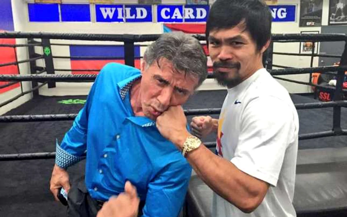 “Rocky Balboa” şi Manny Pacquiao