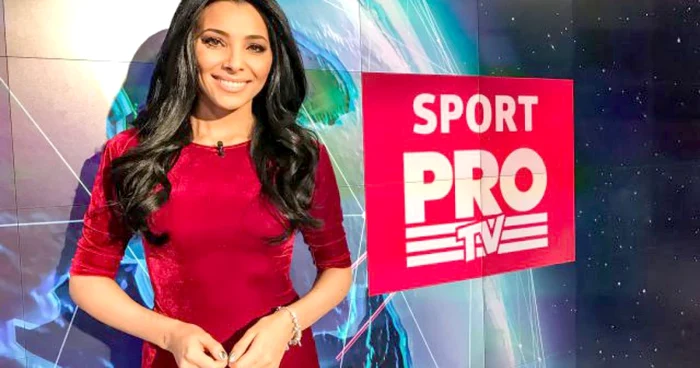 Corina Caragea, prezentatoarea ştirilor sportive de la PRO TV