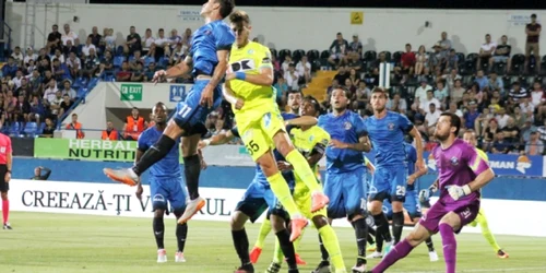 Secvenţă din meciu FC Viitorul Constanta FOTO Jandarmeria Constanta