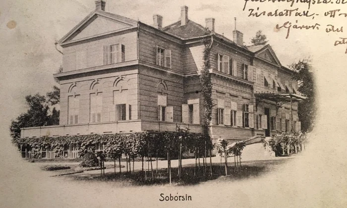 Castelul de la Săvârșin, pe vremuri (foto: Arhivă Familia Regală)