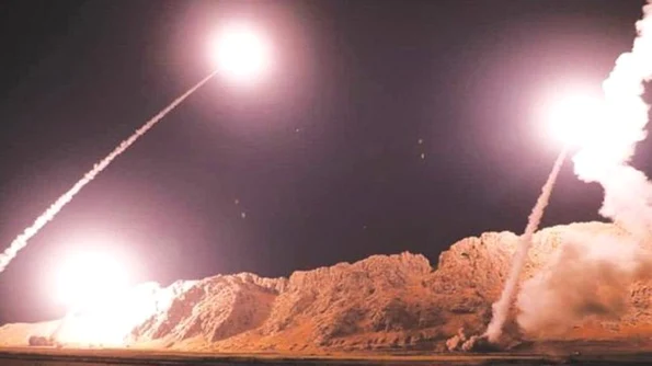 VIDEO/ Primele imagini cu atacul asupra bazelor americane, date publicităţii de Iran Gardienii Revoluţiei spun că vor mai lovi şi alte ţinte jpeg