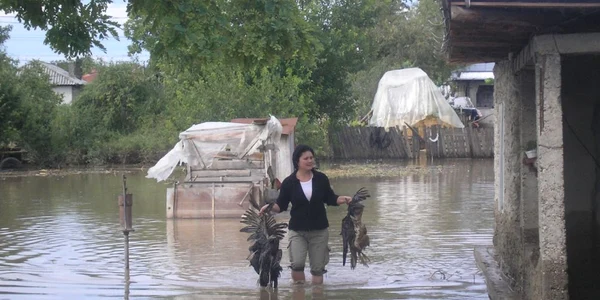 Inundaţii la Izvoarele FOTO C Crângan