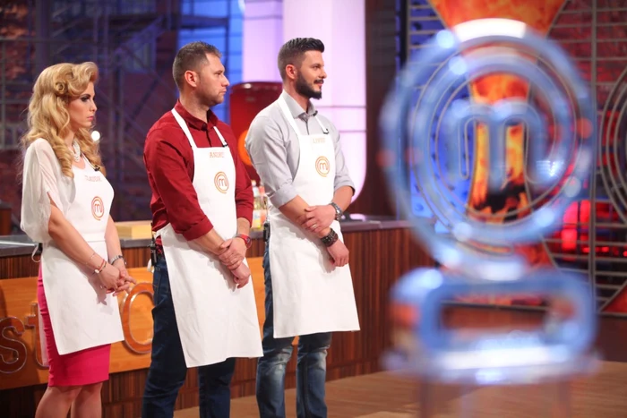 Claudia,
Andrei şi Liviu pregătesc cele mai bune preparate în finala
MasterChef FOTO Pro TV