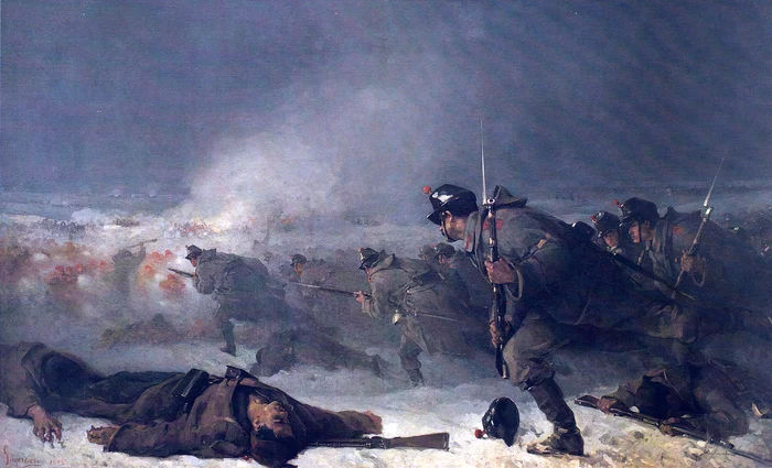 Nicolae_Grigorescu, Atacul de la Smârdan (Muzeul National de Artă al României)