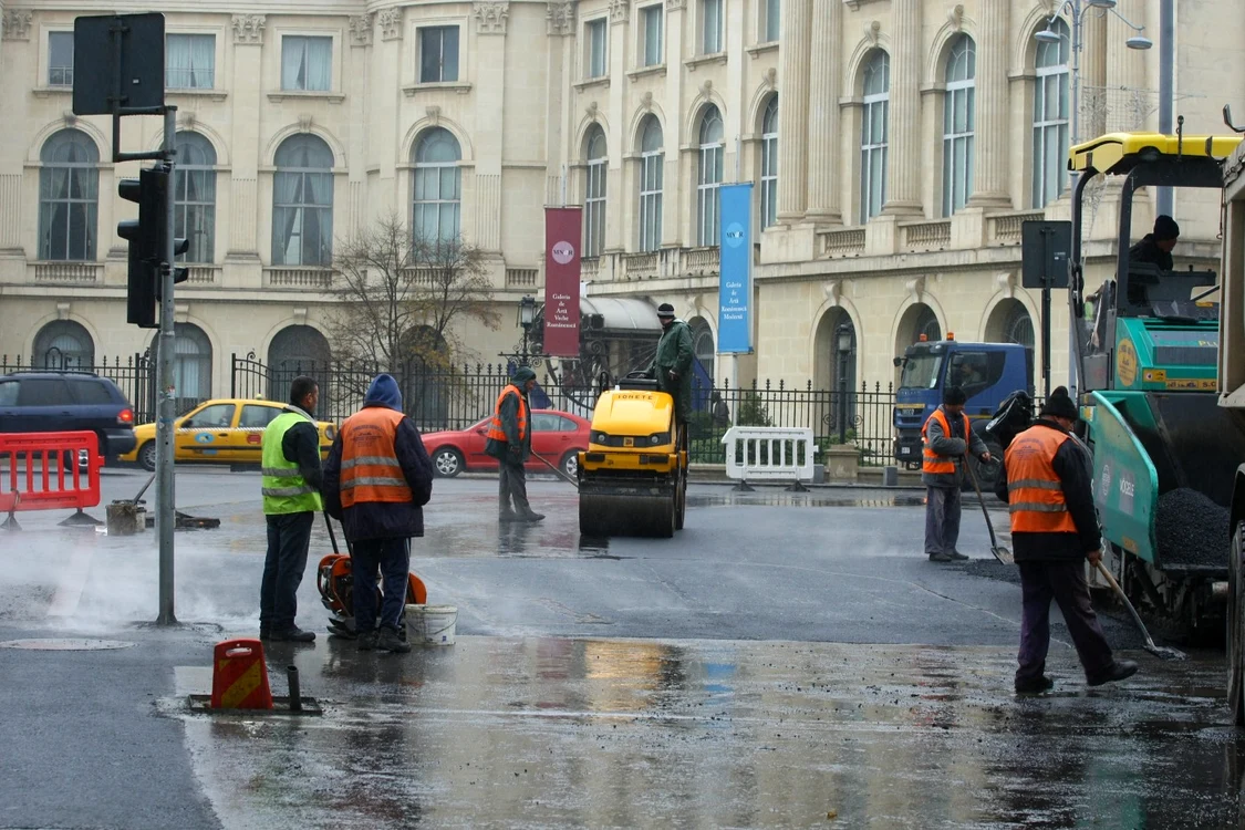 Bucureştiul a fost un mare şantier tot anul trecut FOTO Marian Iliescu