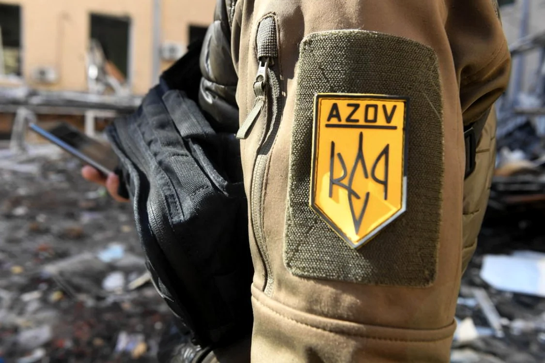 Batalionul Azov a executat numeroase lovituri asupra armatei ruseşti invadatoare Foto: EPA