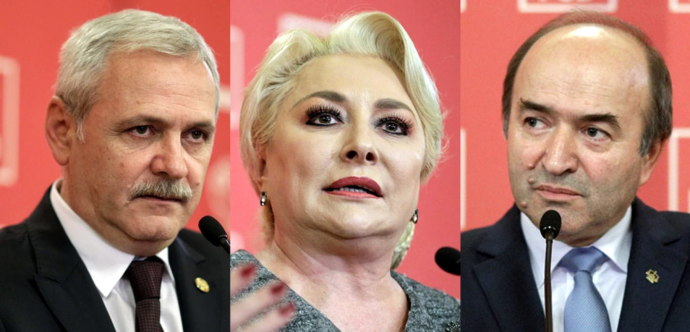Dragnea, Dăncilă şi Toader