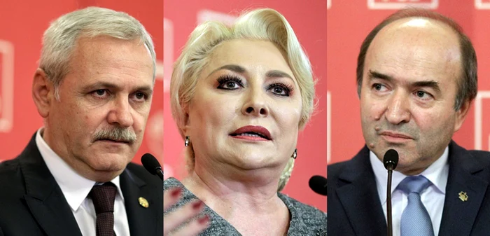 Dragnea, Dăncilă şi Toader