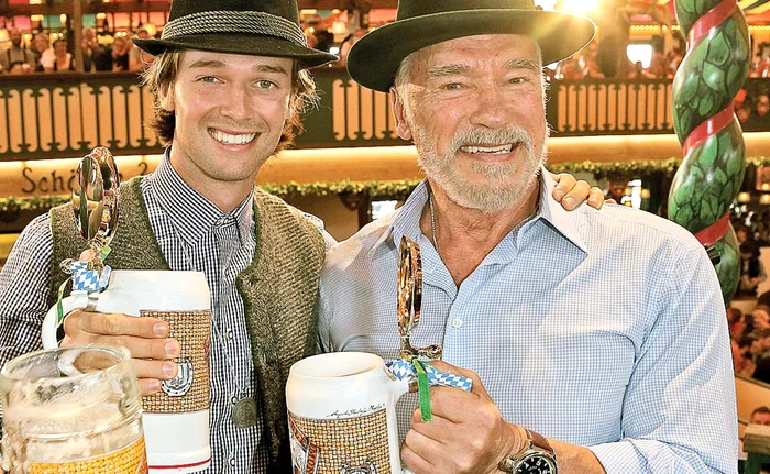 Starul s-a distrat la Oktoberfest împreună cu Patrick