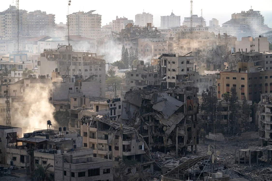 Israelul bombardează Fâșia Gaza după atacul Hamas din 7 octombrie FOTO PROFIMEDIA