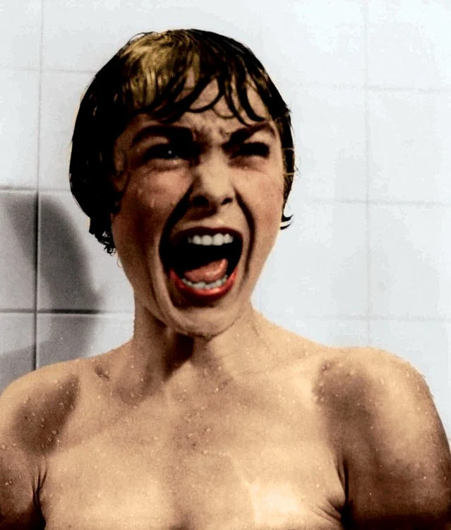 
    Janet Leigh în filmul "Psycho"  