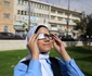 Eclipsă parțială de soare, Ierusalim, Teritoriul Palestinian. FOTO Profimedia