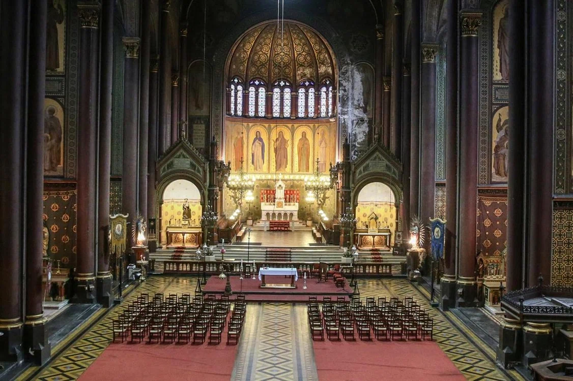 Biserica Sfânta Ana din orașul Gent, Belgia. Sursă foto: Het Nieuwsblad