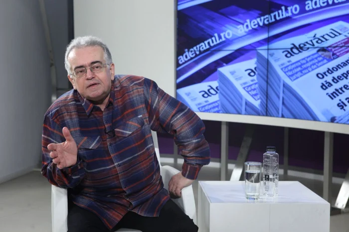 Dan Mihăilescu la Adevărul Live FOTO Sever Gheorghe