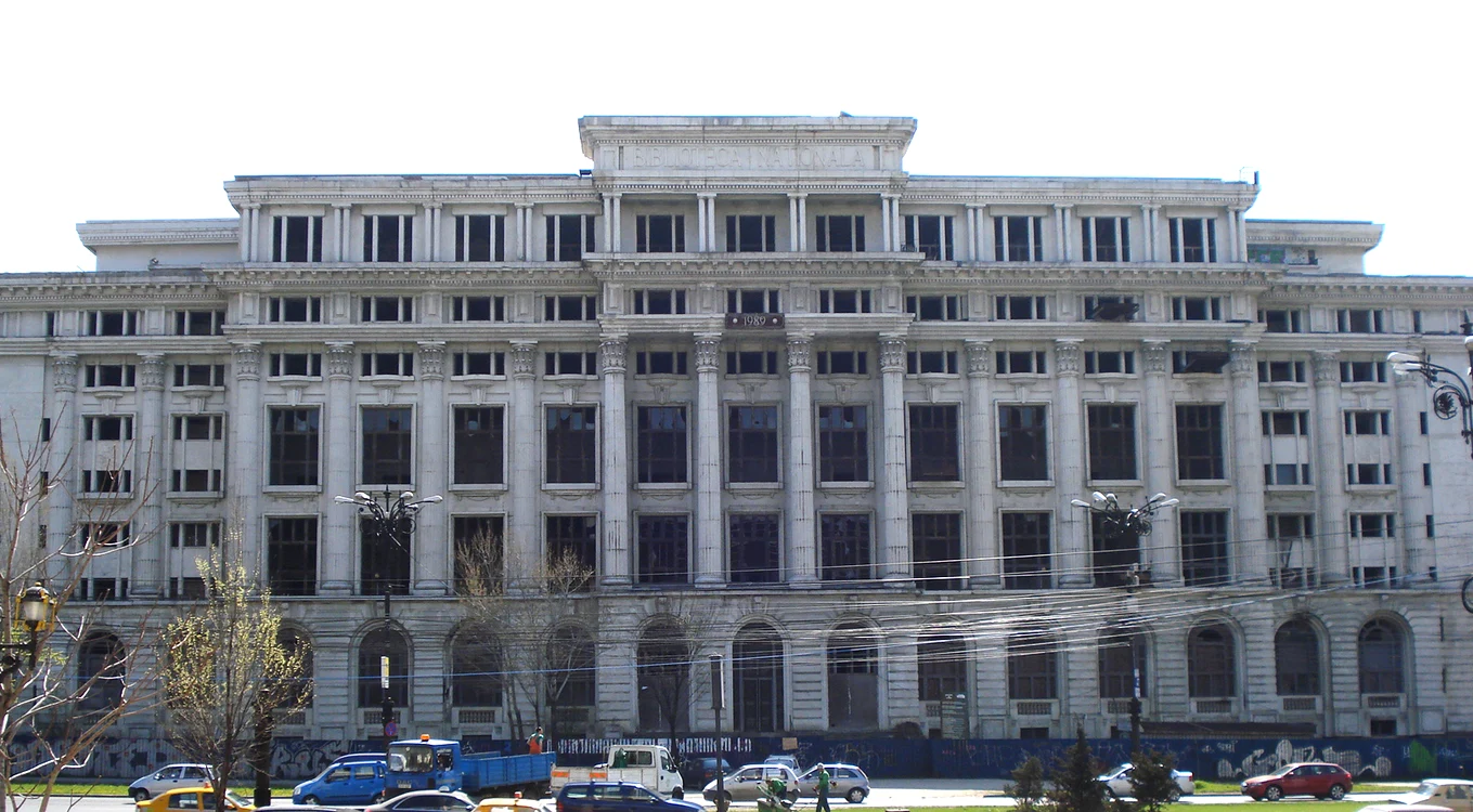 Biblioteca Naţională a României în pericol – interviu cu Elena TÎRZIMAN jpeg