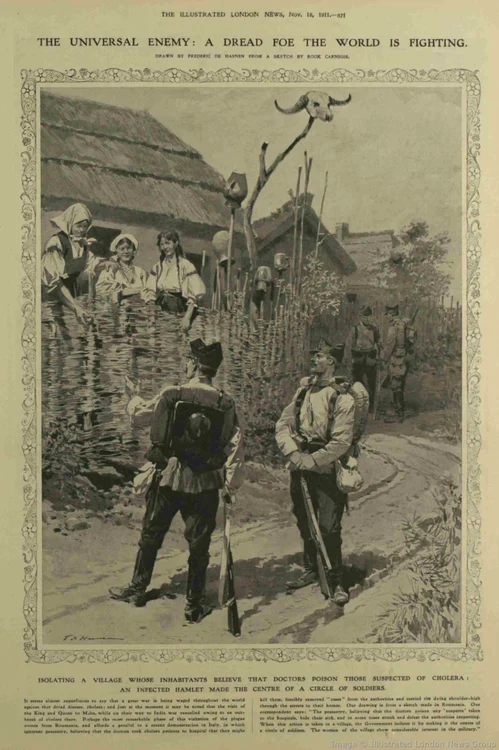 Holera în timpul războielor balcanice FOTO Adevărul
