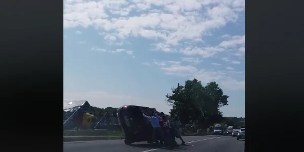 accident la Albota