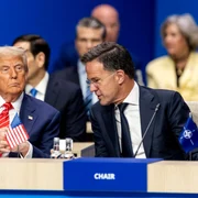 Donald Trump Mark Rutte summit NATO FOTO EPA EFE jpg