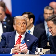 Donald Trump Mark Rutte summit NATO FOTO EPA EFE jpg