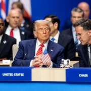 Donald Trump Mark Rutte summit NATO FOTO EPA EFE jpg