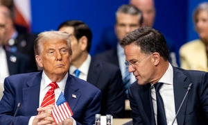 Donald Trump Mark Rutte summit NATO FOTO EPA EFE jpg
