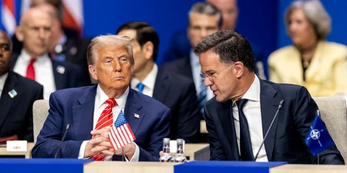 Donald Trump Mark Rutte summit NATO FOTO EPA EFE jpg