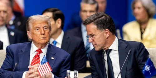 Donald Trump Mark Rutte summit NATO FOTO EPA EFE jpg