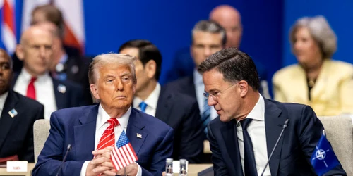 Donald Trump Mark Rutte summit NATO FOTO EPA EFE jpg
